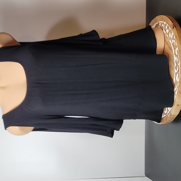 CUPIO BLACK OPEN SHOULDER BELL SLEEVES TOP - Picture 11 of 15